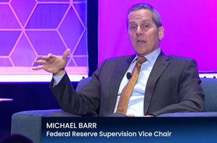 Federal Reserve Board Vice Chair for Supervision Michael Barr 