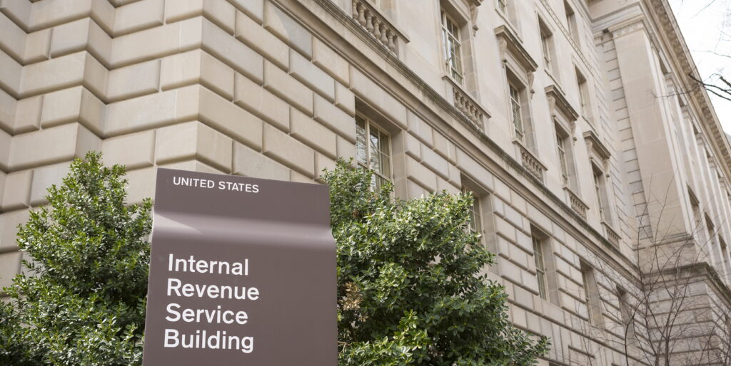 IRS building in Washington DC