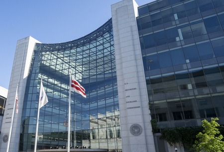 The U.S. Securities and Exchange Commission (SEC) headquarters in Washington, DC