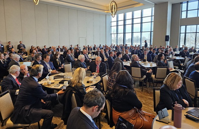 The Real Estate Roundtable's 2024 State of the Industry Meeting was well attended.