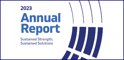 The Real Estate Roundtable's 2023 FY2023 Annual Report cover