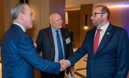 Roundtable Chair John Fish with Jeffrey DeBoer and House Ways and Means Committee Chairman Jason Smith (R-MO)