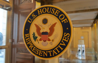 U.S. House of Representatives signage
