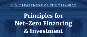 U.S. Treasury’s Net-Zero Emissions Investment Principles -- publication image