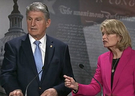 Sens. Joe Manchin and Lisa Murkowski