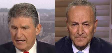 Sens. Joe Manchin and Chuck Schumer