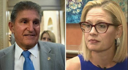 Rep. Joe Manchin (D-WV) and Sen. Kyrsten Sinema (D-AZ) 