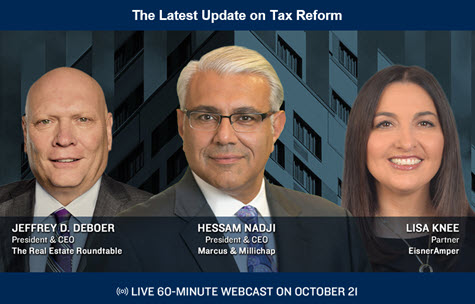 Marcus and Millichap Oct 21 2021 tax webinar