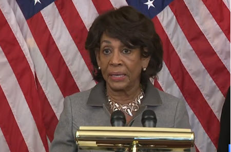 House Financial Services Chair Maxine Waters (D-CA)