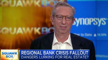 Bill Rudin on Squawk Box April 2023