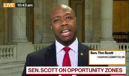 Senator Tim Scott interview on Opportunity Zones